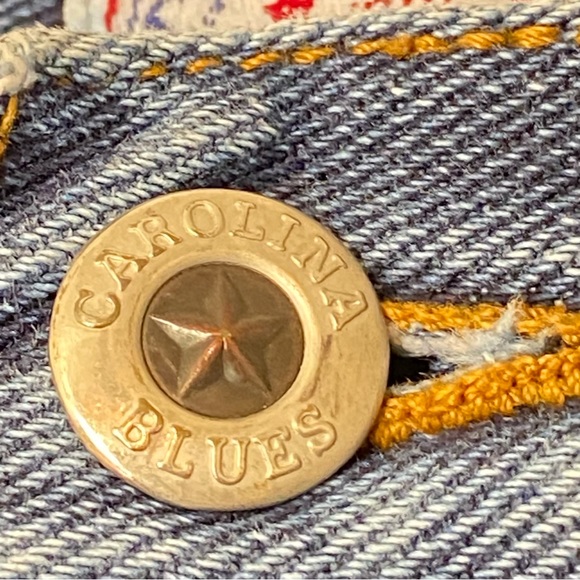 Carolina Blues Denim Flared Leg High Waisted Jeans size 12 - Picture 6 of 12